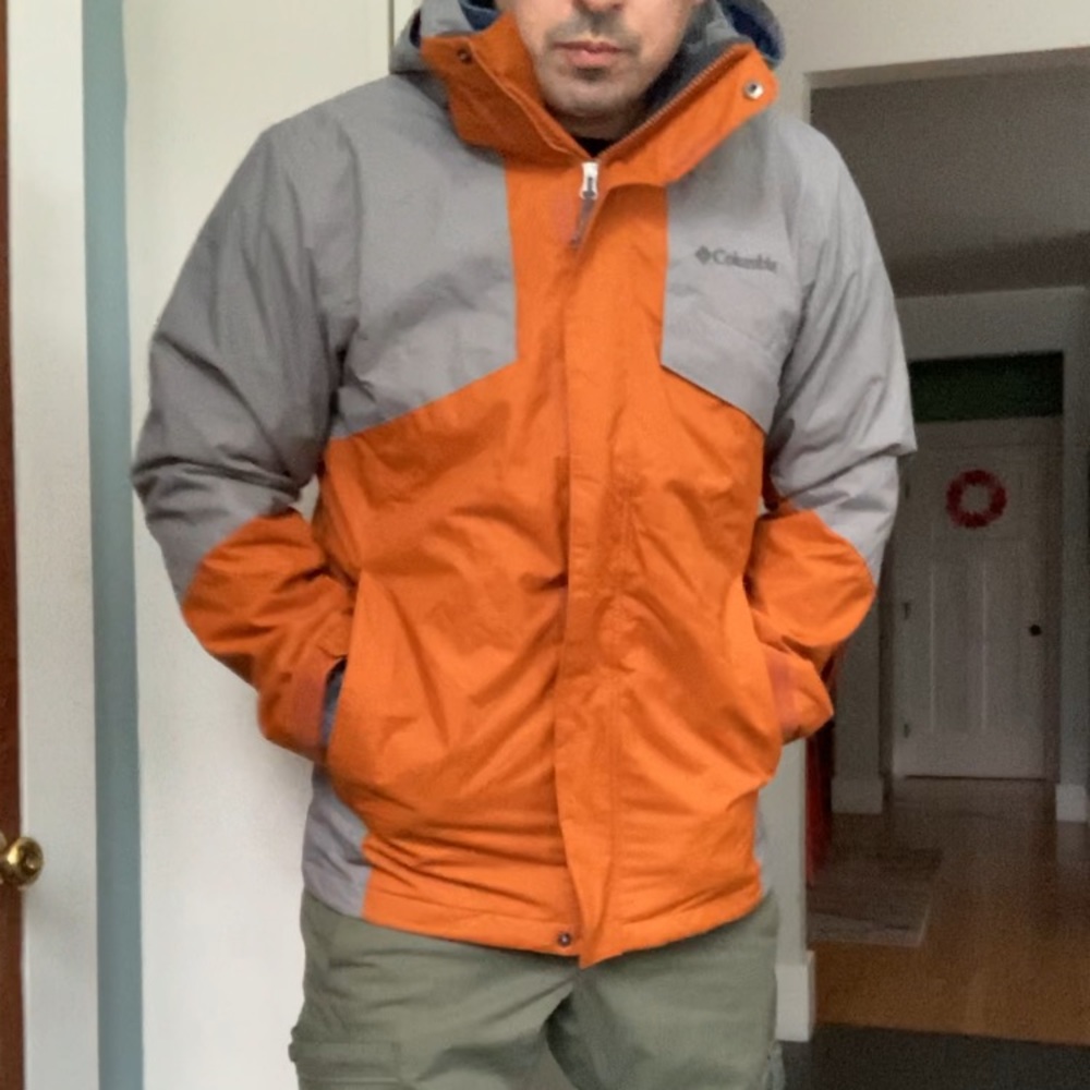 Columbia shell ski snowboard jacket